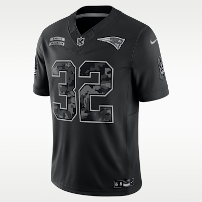 Drake Maye New England Patriots Salute to Service Men's Nike Dri
